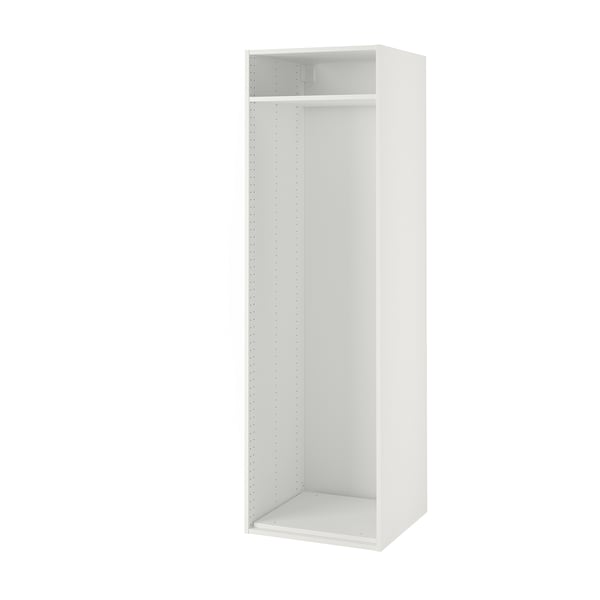 SEKTION High cabinet for fridge/freezer, white, 24x24x80 "
