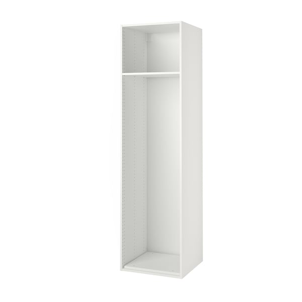SEKTION High cabinet for fridge/freezer, white, 24x24x90 "