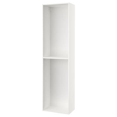 SEKTION High cabinet frame, white, 24x14 3/4x90 "