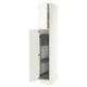 SEKTION High cabinet/pull-out int fittings, white/Aspudden matte white, 15x24x90 "