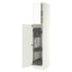 SEKTION High cabinet/pull-out int fittings, white/Aspudden matte white, 18x24x90 "