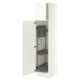SEKTION High cabinet/pull-out int fittings, white/Aspudden matte white, 18x24x80 "
