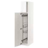 SEKTION High cabinet/pull-out int fittings, white/Ringhult white, 15x24x80 "