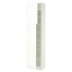 SEKTION High cabinet with shelves/2 doors, white/Aspudden matte white, 24x15x90 "