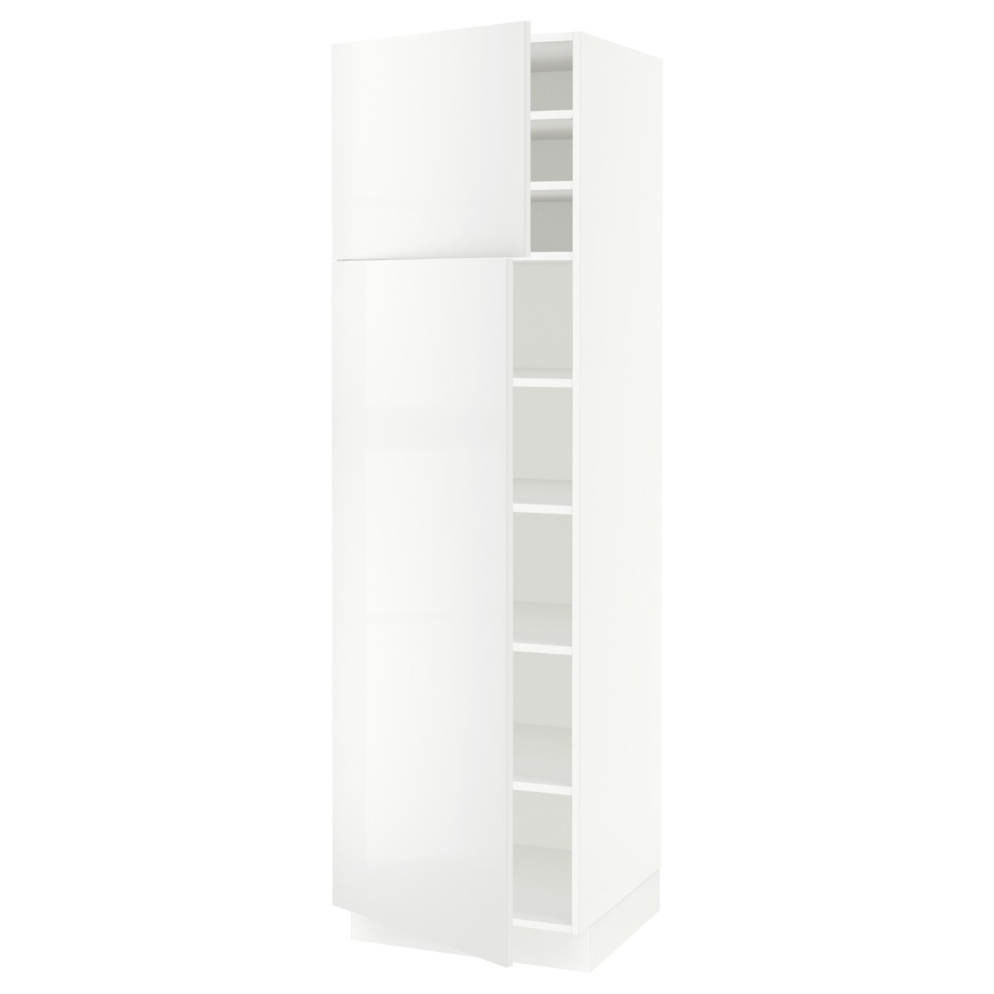 SEKTION High with shelves/2 doors white, Ringhult white IKEA