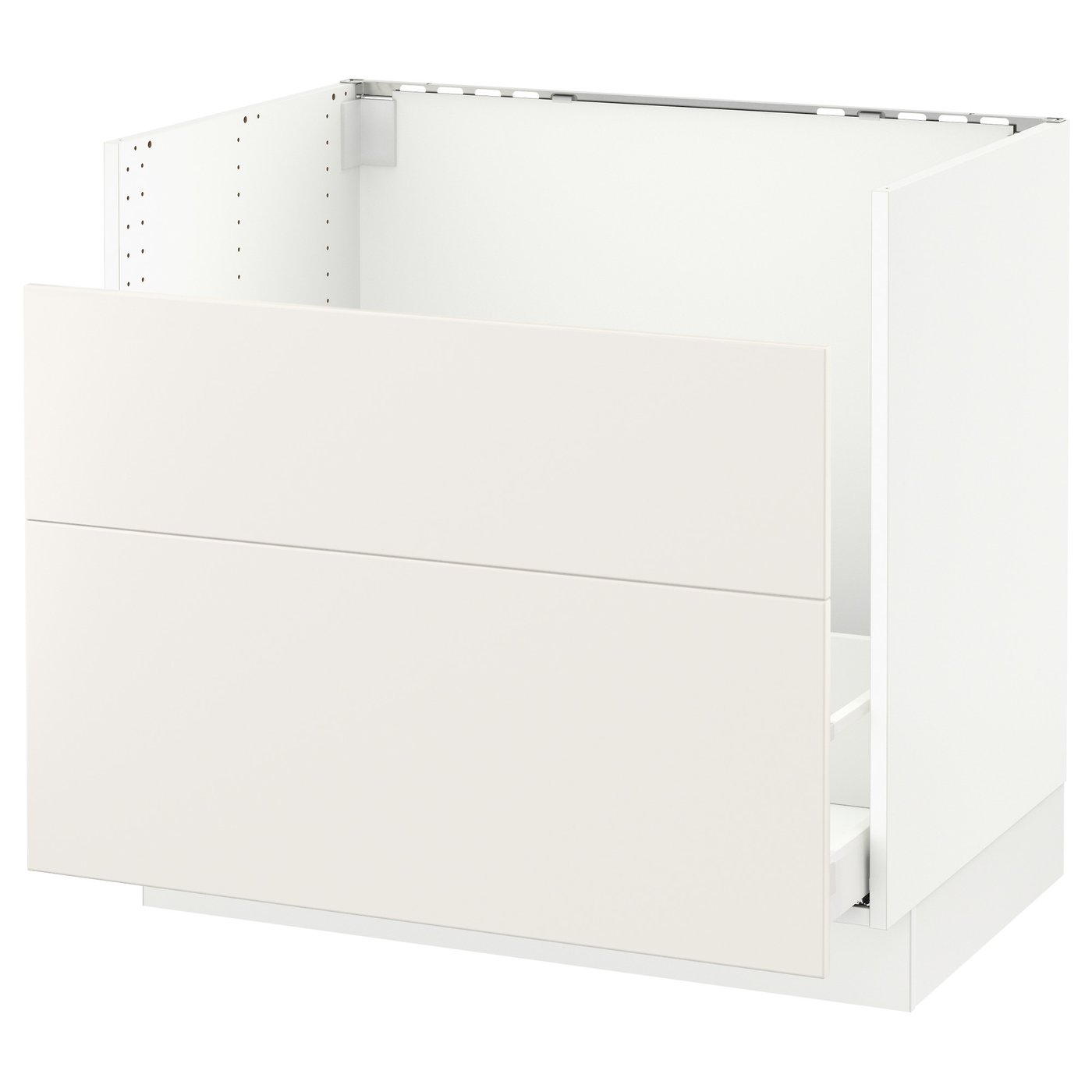SEKTION / MAXIMERA base cab f/HAVSEN sink+recycling, white