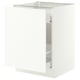SEKTION / MAXIMERA Base cab f recycling/1 door, white/Aspudden matte white, 24x24x30 "