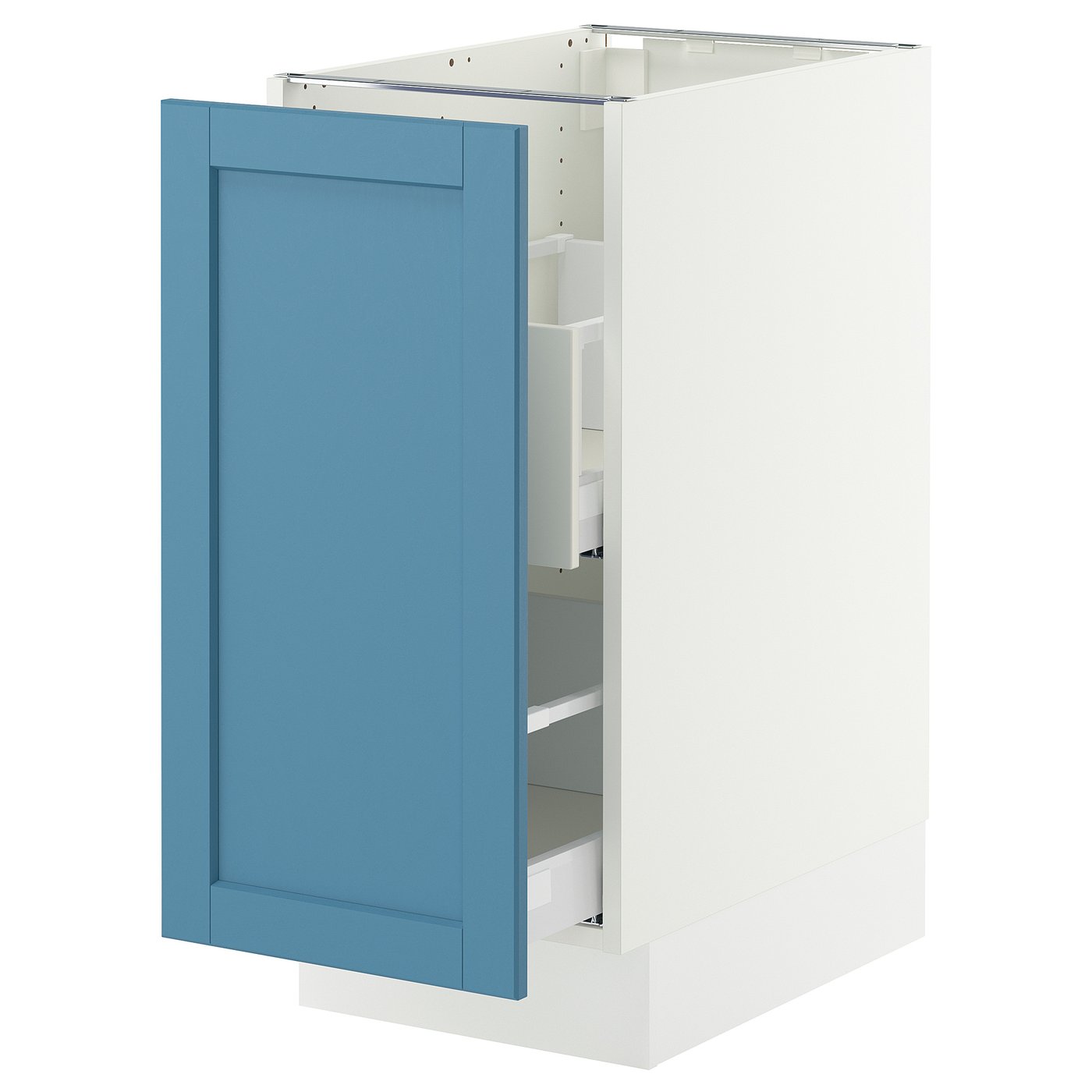 SEKTION / MAXIMERA base cab f recycling/1 door, white/Aspudden
