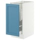 SEKTION / MAXIMERA Base cab f recycling/1 door, white/Lerhyttan blue, 15x24x30 "