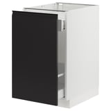 SEKTION / MAXIMERA Base cab f recycling/1 door, white/Upplöv matte anthracite, 18x24x30 "