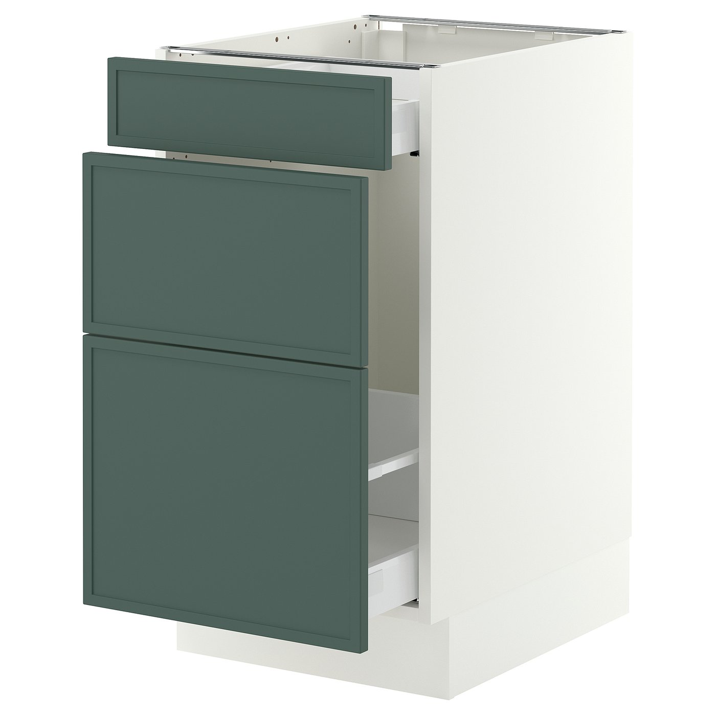 マリエル　IKEAタンス SEKTION / MAXIMERA base cab f recycling/3 fronts, white/Aspudden