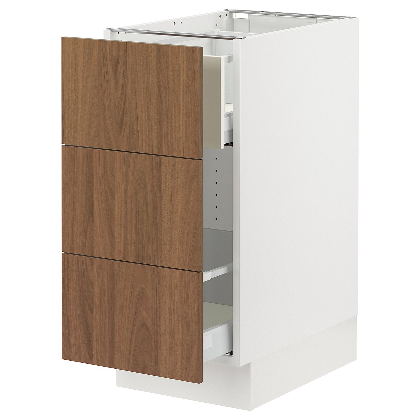 SEKTION / MAXIMERA base cab f recycling/3 fronts, white/Tistorp