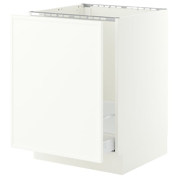 SEKTION / MAXIMERA Base cab f sink/recycling, white/Aspudden matte white, 24x24x30 "