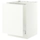 SEKTION / MAXIMERA Base cab f sink/recycling, white/Aspudden matte white, 24x24x30 "