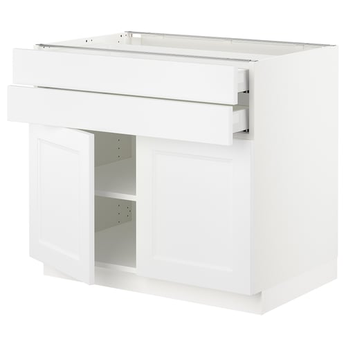 SEKTION white kitchen cabinet, modern design.