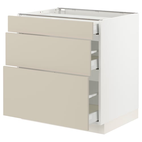 Modern SEKTION cabinet, 3 drawers.