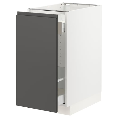 Grey ikea SEKTION cabinet