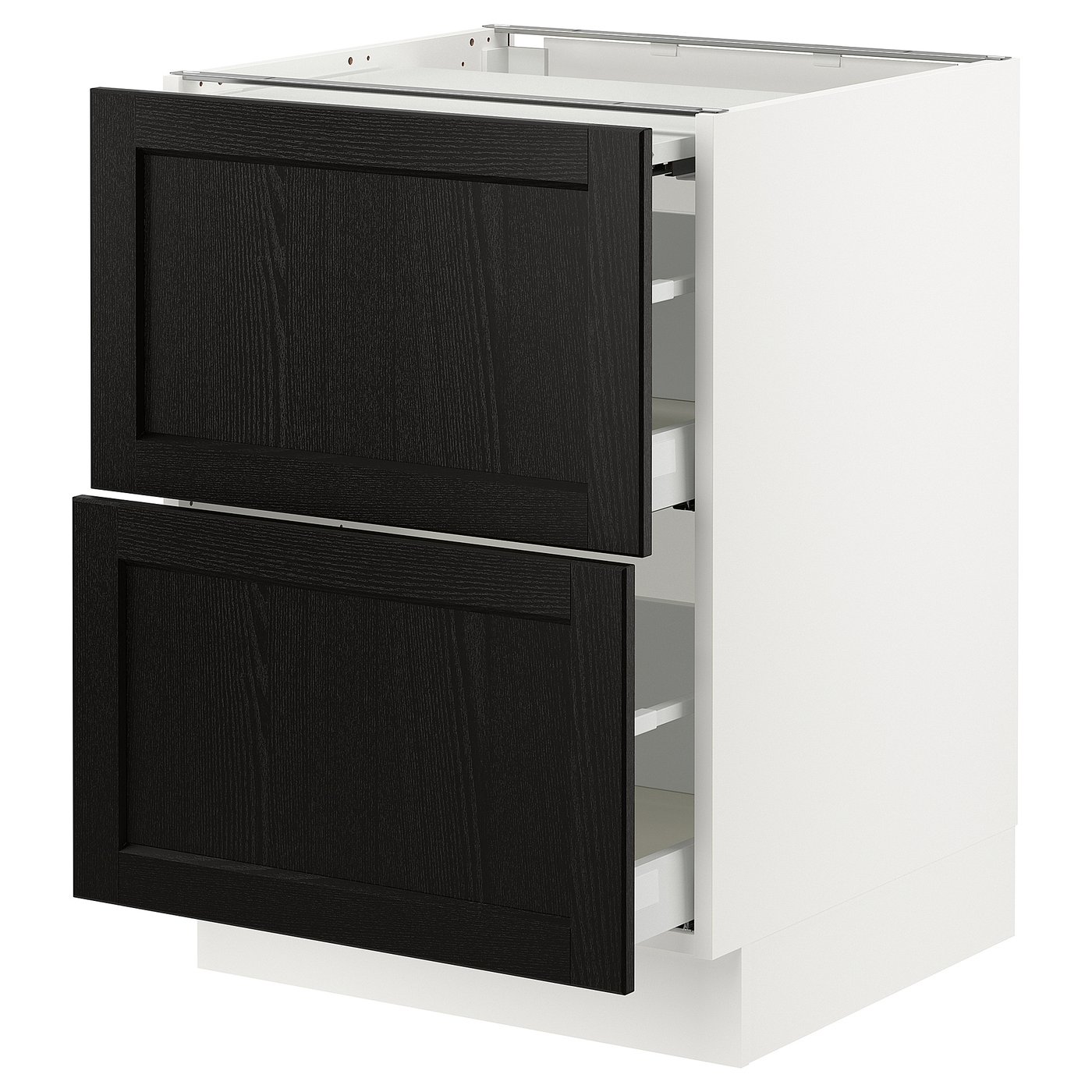SEKTION / MAXIMERA bc w pull-out work surface/2drw, white
