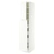 SEKTION / MAXIMERA Hc w p-o func 1dr/4drw, white/Aspudden matte white, 15x24x80 "