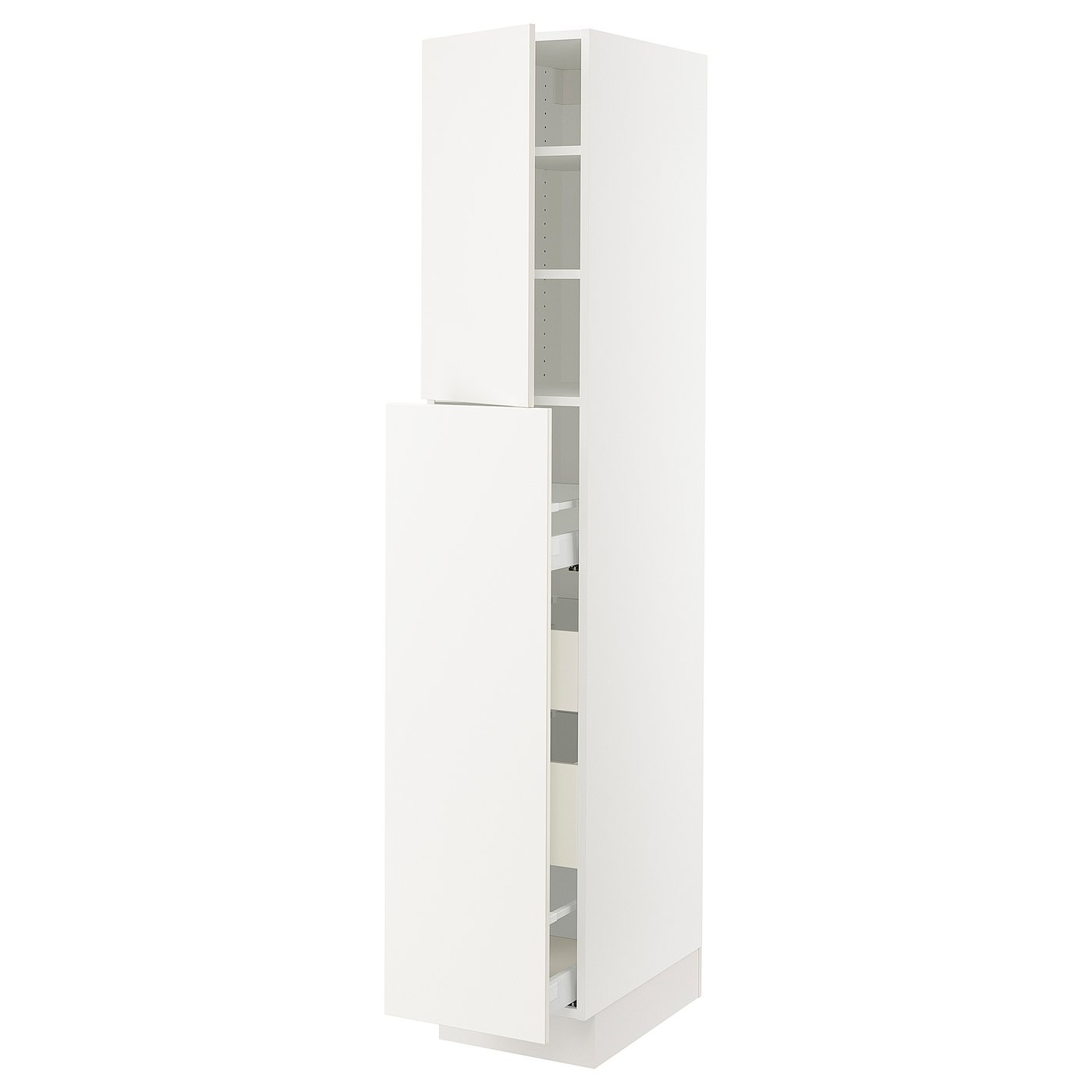 SEKTION / MAXIMERA hc w p-o func 1dr/4drw, white/Veddinge white
