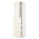 SEKTION / MAXIMERA Hc w p-o func 4drw/1dr/2shlv, white/Bodbyn off-white, 24x24x90 "