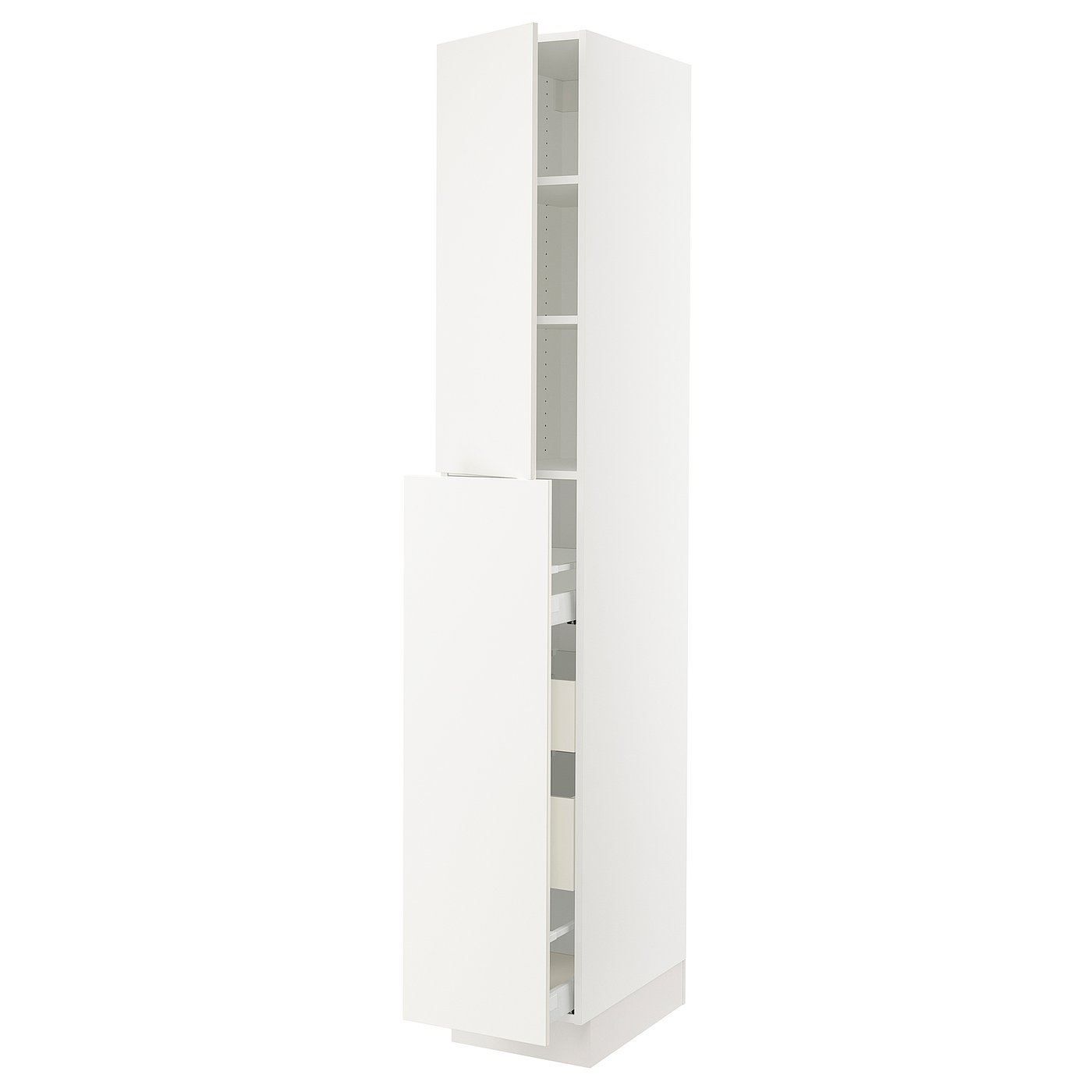 しらたま SEKTION / MAXIMERA hc w p-o func 4drw/1dr/2shlv, white/Veddinge