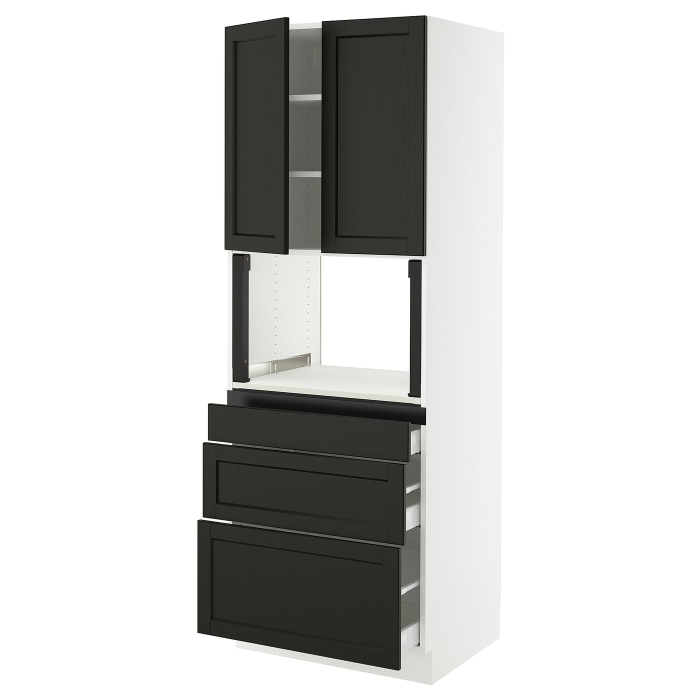 SEKTION / MAXIMERA Hi cb f micro w 3 drawers/2 doors