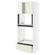 SEKTION / MAXIMERA Hi cb f oven/micro w drawer/2 doors, white/Bodbyn off-white, 30x24x80 "