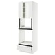 SEKTION / MAXIMERA Hi cb f oven/micro w drawer/2 doors, white/Ringhult white, 30x24x90 "