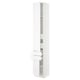 SEKTION / MAXIMERA High cab w 2drs/2 fronts/4 drawers, white/Axstad matte white, 15x15x90 "