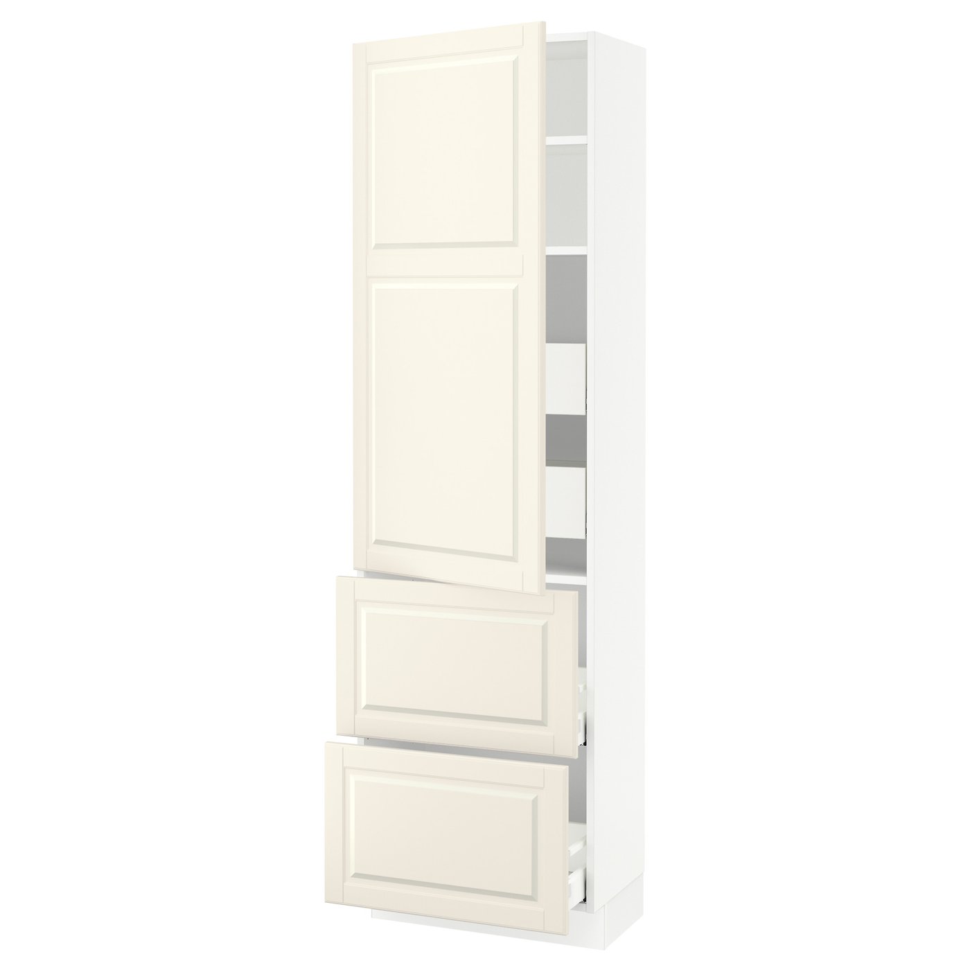 SEKTION / MAXIMERA high cab w door/2 fronts/4 drawers, white