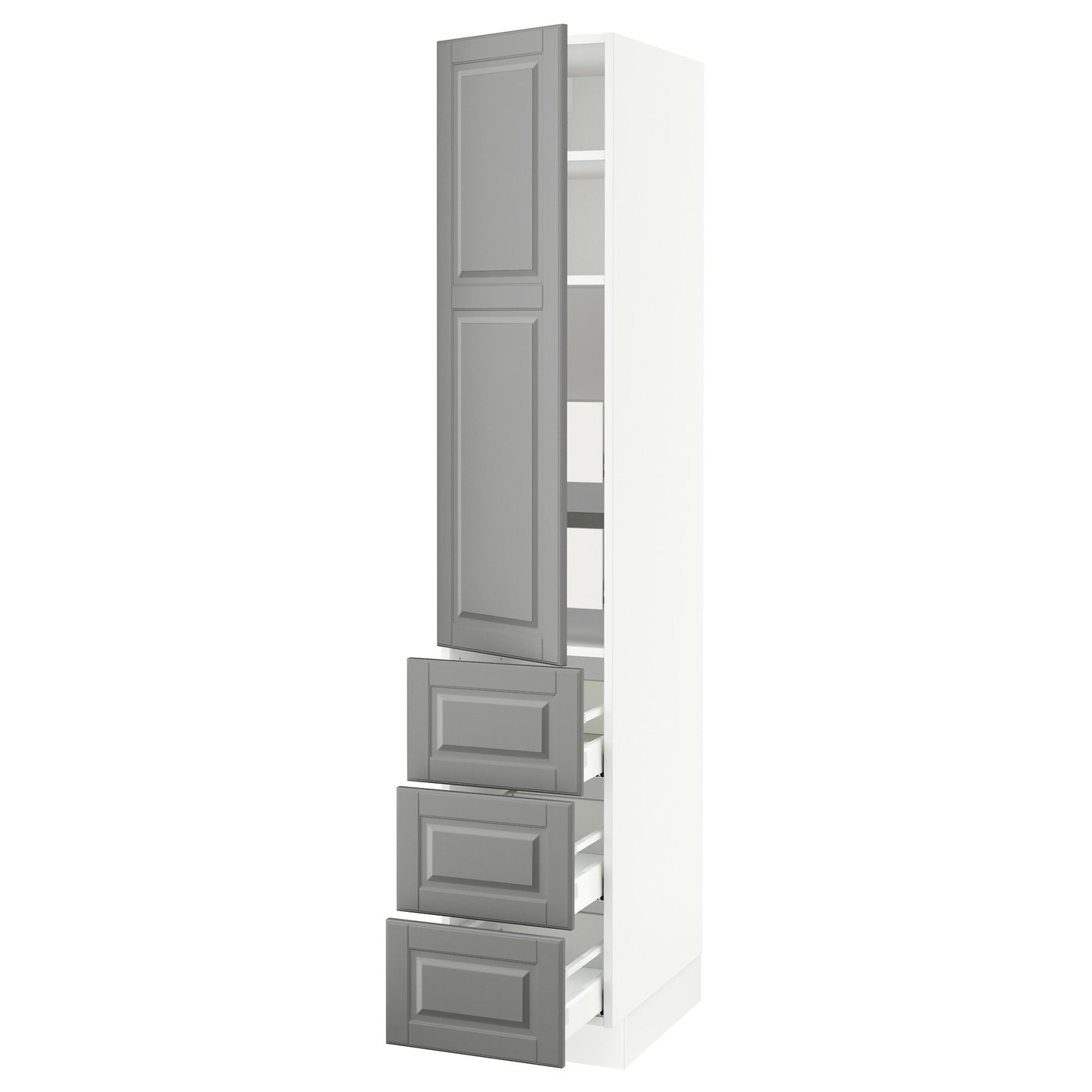 SEKTION / MAXIMERA High cabinet w door/3 fronts/5 drawers