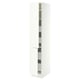 SEKTION / MAXIMERA High cb w 2 doors/shelves/4 drawers, white/Aspudden matte white, 15x24x80 "
