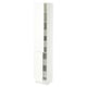 SEKTION / MAXIMERA High cb w 2 doors/shelves/4 drawers, white/Aspudden matte white, 15x15x80 "