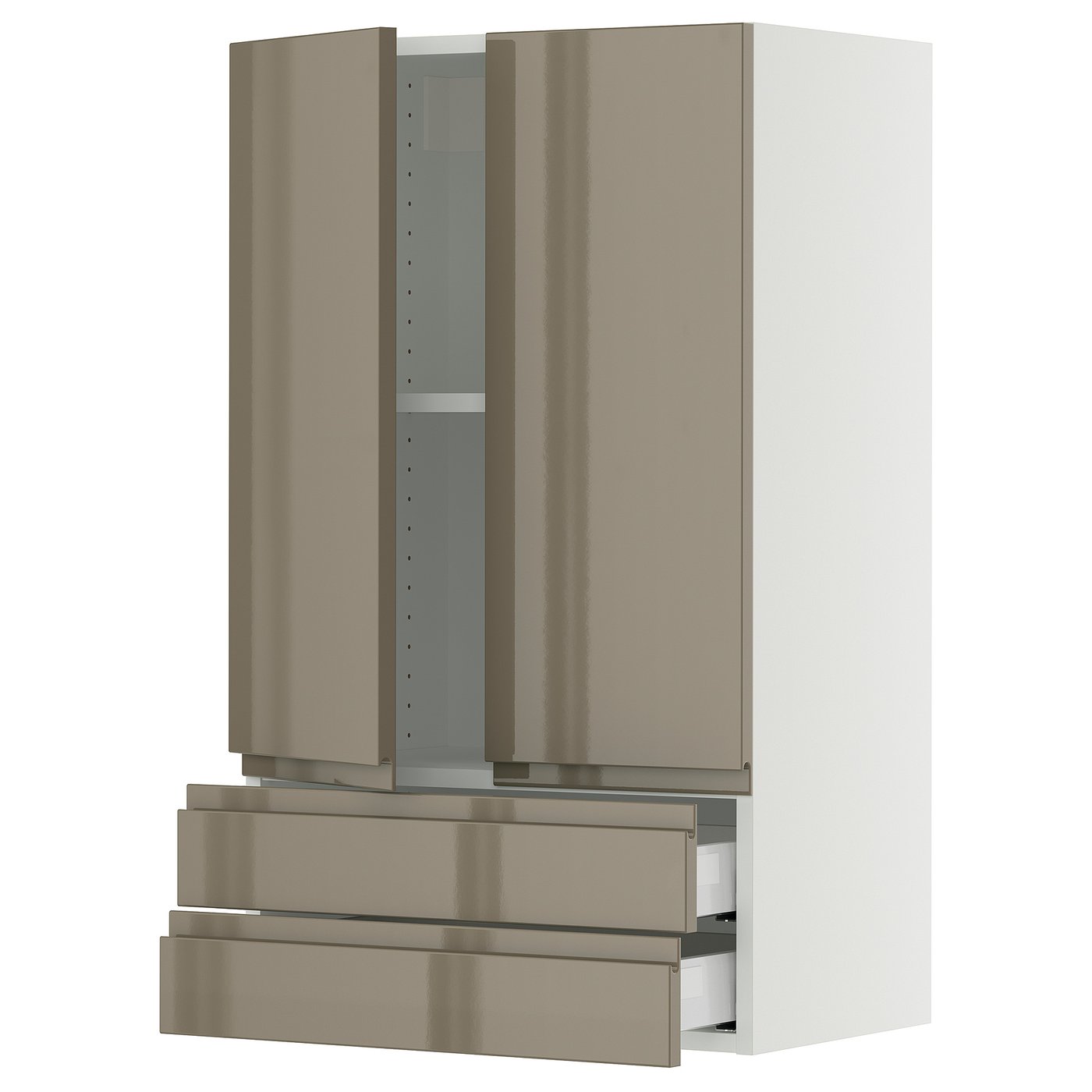 SEKTION / MAXIMERA wall cabinet w 2 doors/2 drawers