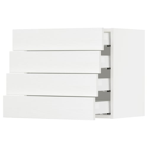 Ikea SEKTION white kitchen cabinet set, modern design.