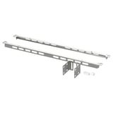 Silver SEKTION metal brackets for worktop support.