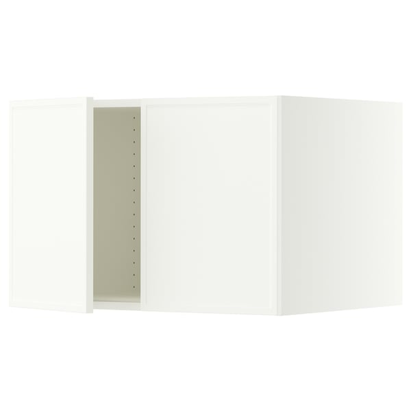 SEKTION Top cab f fridge/freezer w 2 doors, white/Aspudden matte white, 30x24x20 "