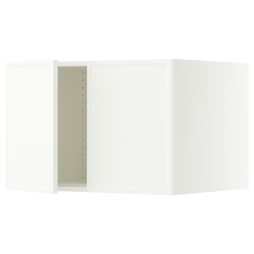 SEKTION Top cab f fridge/freezer w 2 doors, white/Aspudden matte white, 30x24x20 "