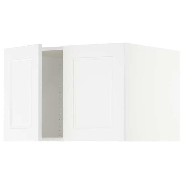 SEKTION Top cab f fridge/freezer w 2 doors, white/Axstad matte white, 30x24x20 "