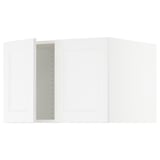SEKTION Top cab f fridge/freezer w 2 doors, white/Axstad matte white, 30x24x20 "