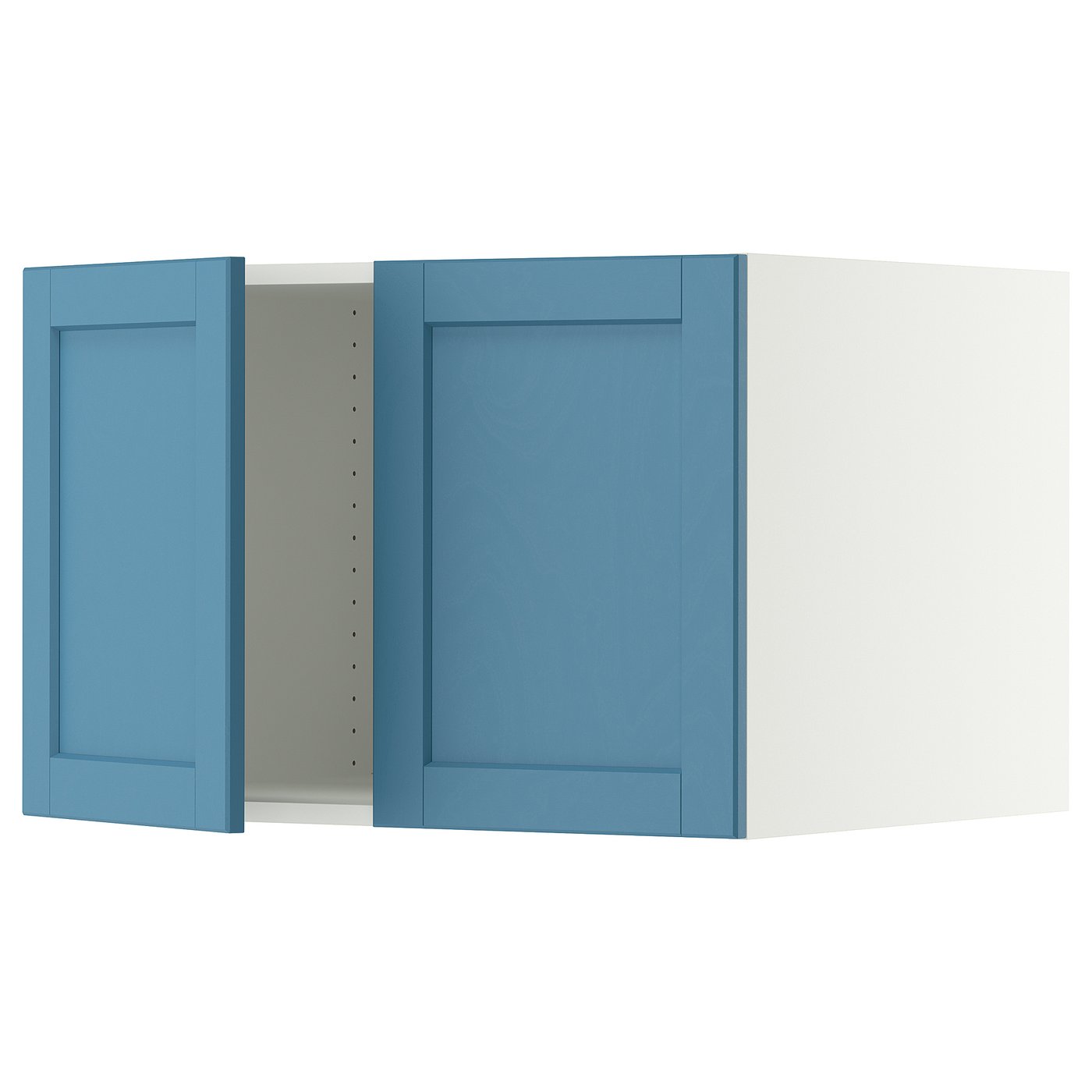 SEKTION top cab f fridge/freezer w 2 doors, white/Vallstena white