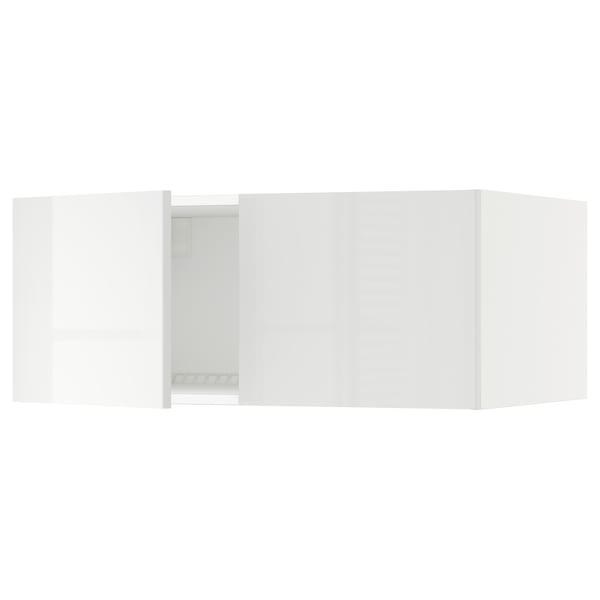 SEKTION Top cab f fridge/freezer w 2 doors, white/Ringhult white, 36x24x15 "