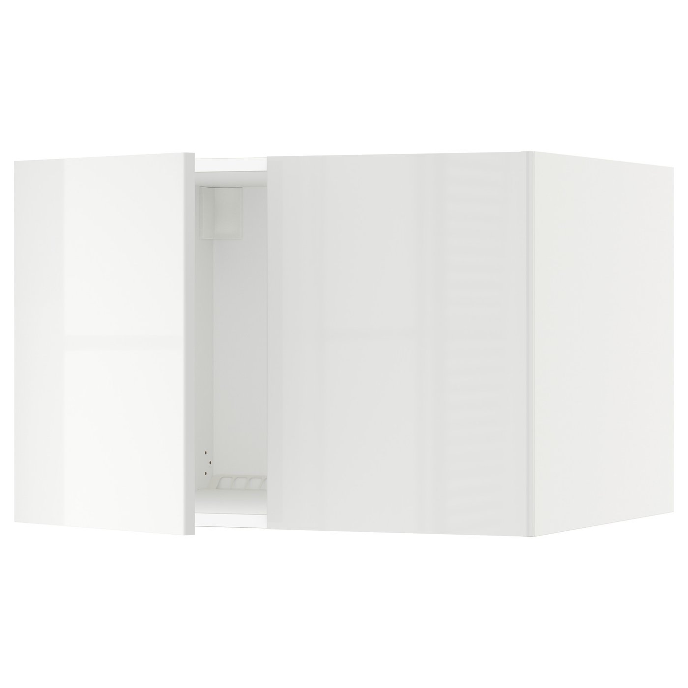 SEKTION top cab f fridge/freezer w 2 doors, white/Vallstena white
