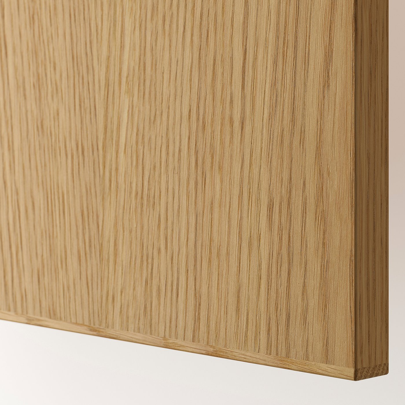 SEKTION top cab f fridge/freezer w 2 doors, white/Sinarp oak