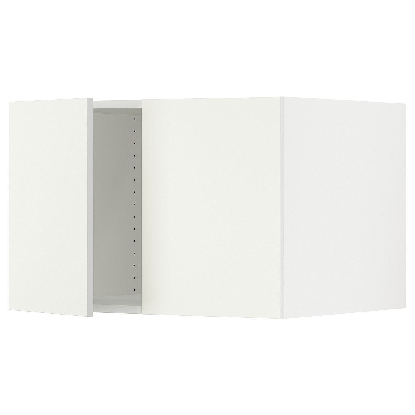 SEKTION top cab f fridge/freezer w 2 doors, white/Vallstena white