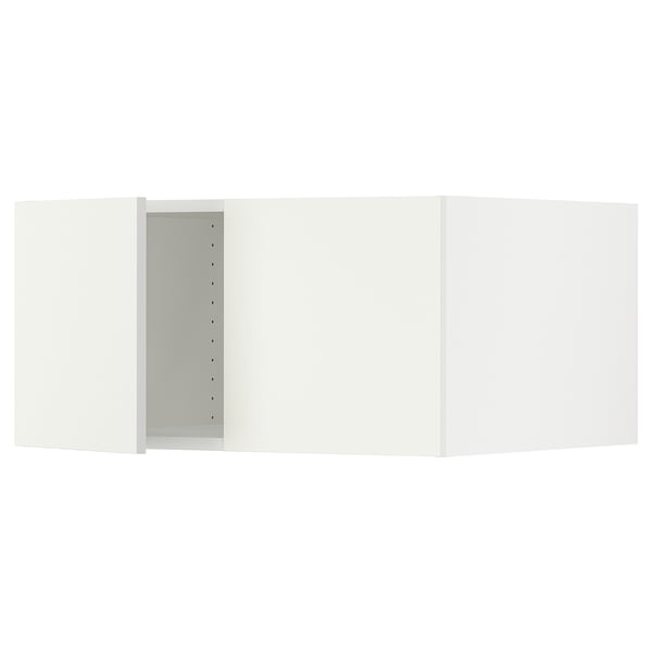 SEKTION Top cab f fridge/freezer w 2 doors, white/Vallstena white, 30x24x15 "