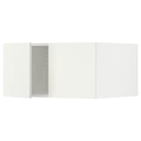 SEKTION Top cab f fridge/freezer w 2 doors, white/Vallstena white, 30x24x15 "