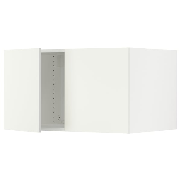 SEKTION Top cab f fridge/freezer w 2 doors, white/Vallstena white, 36x24x20 "
