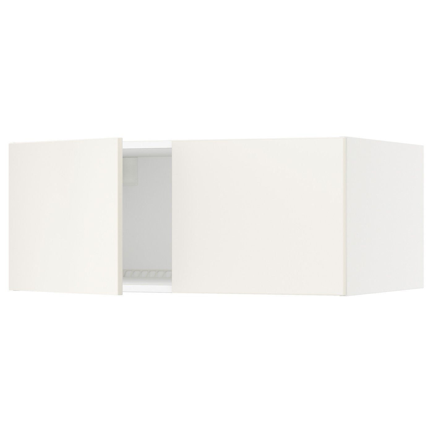 Nasshive　IKEAトレービー JÄTTESTA shelf unit, white/light bamboo, 311/2x763/4